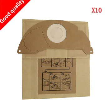 

Free shipping 10 Vacuum cleaner bags replacement for Karcher A2000 2003 2004 2014 2024 2054 2064 2074 S2500 WD2200 2210 2240