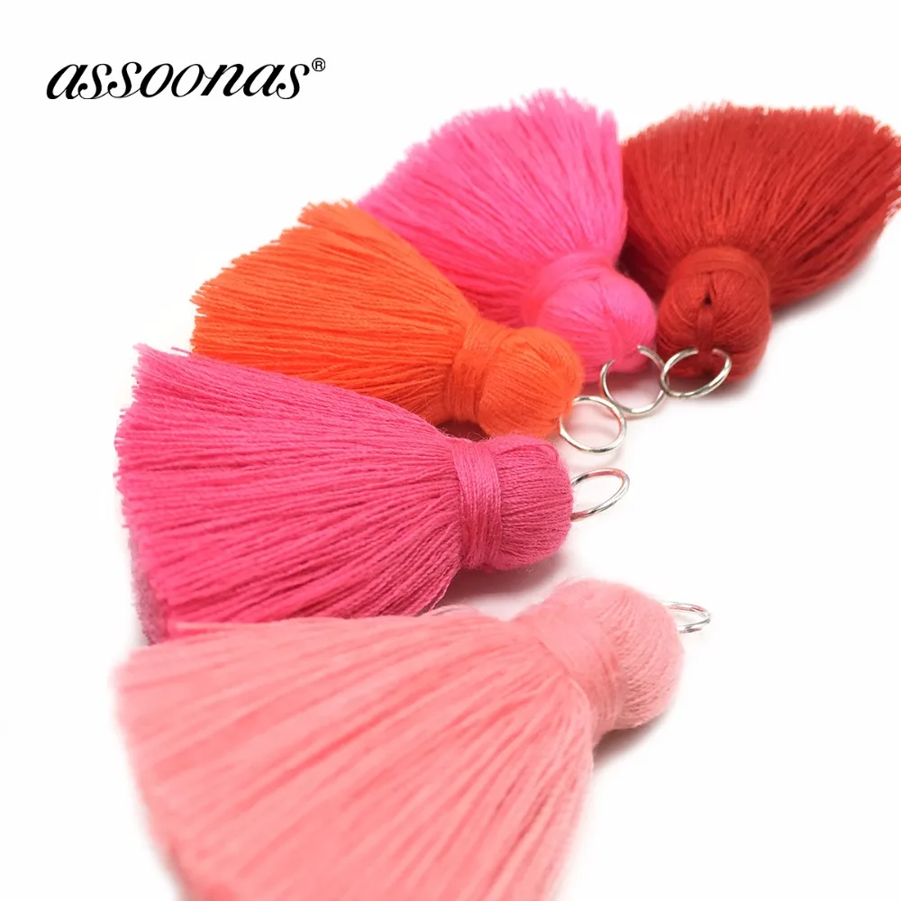 assoonas L122,4cm,tassels,cotton tassels,jewelry accessories