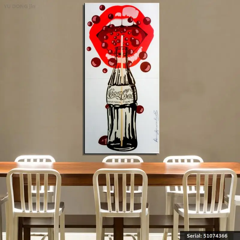 Yu dong jin Andy Warhol Still life абстрактная масляная живопись Рисование Искусство спрей без