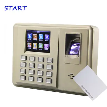 

TX638 Biometric 3000 fingerprint capacity fingerprint ID card time attendance system with linux system