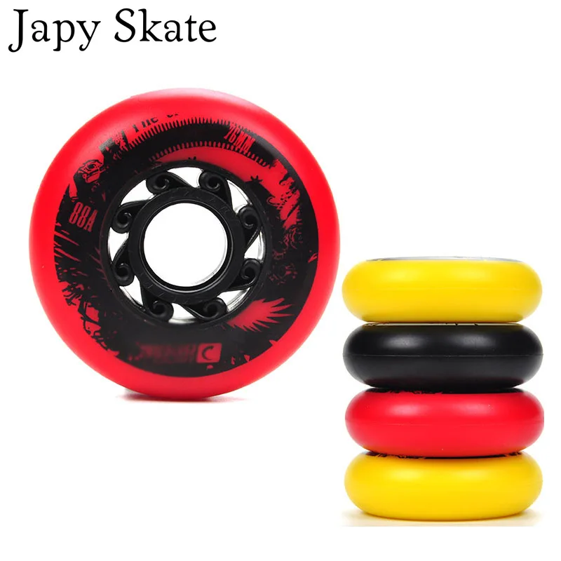 

Japy Skate 88A Roller Skating Wheels Professional Slalom Sliding Inline Skates Wheel SEBA Powerslide Patine Tires