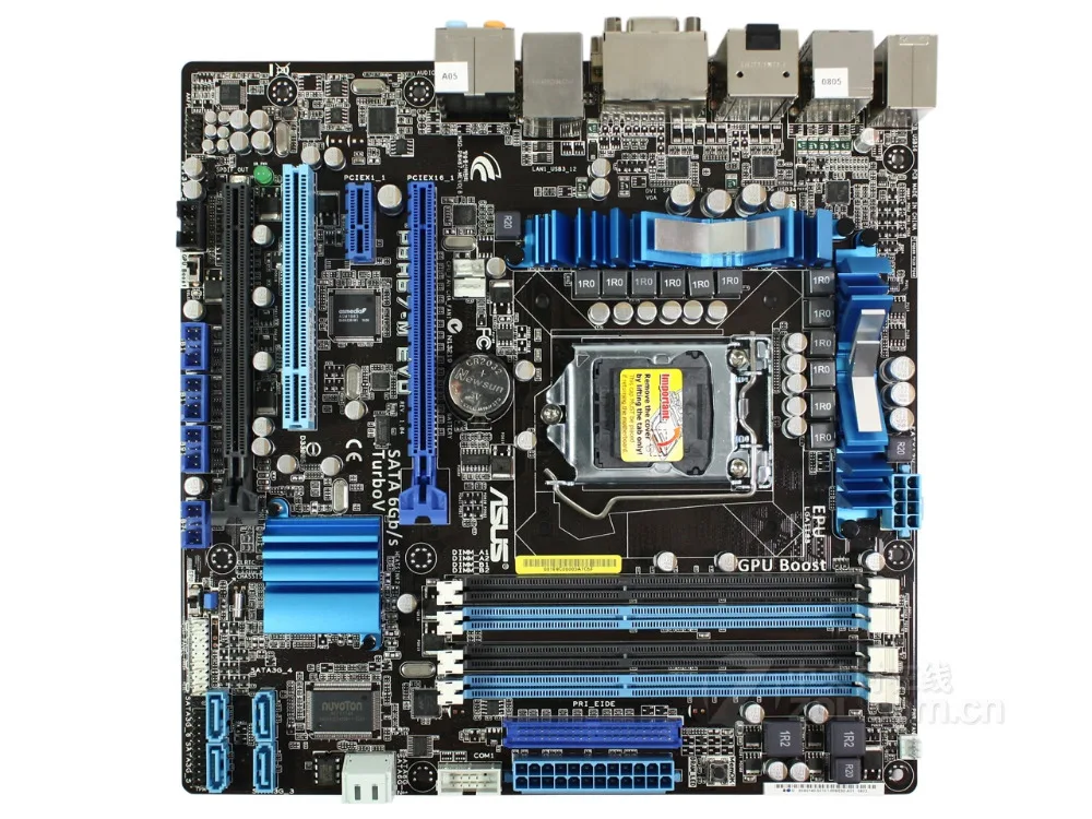 Настольная Материнская плата ASUS P8H67 M EVO LGA 1155 DDR3 USB2.0 US3.0 I3 I5 I7 32 Гб H67 оригинальная