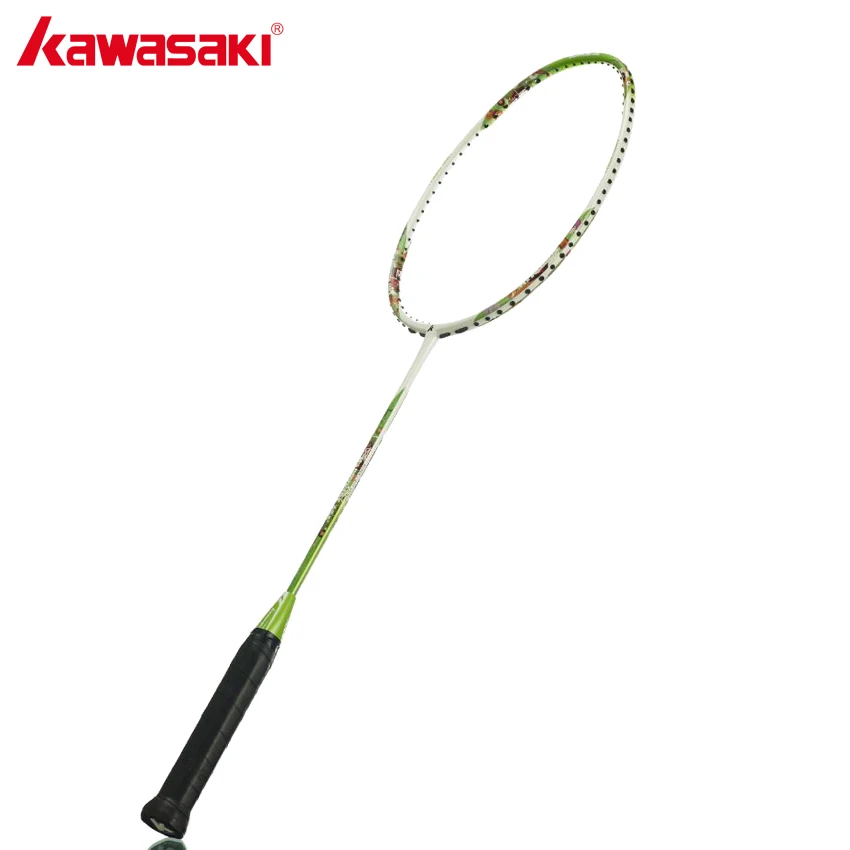 Профессиональные ракетки для бадминтона KAWASAKI из углеродного волокна для детей 5U, ракетка для бадминтона для детей 8-13 лет, Happy Kids 650 Профессиональные ракетки для бадминтона KAWASAKI из углеродного волокна для детей 5U, ракетка для бадминтона для детей 8-13 лет, Happy Kids 650
