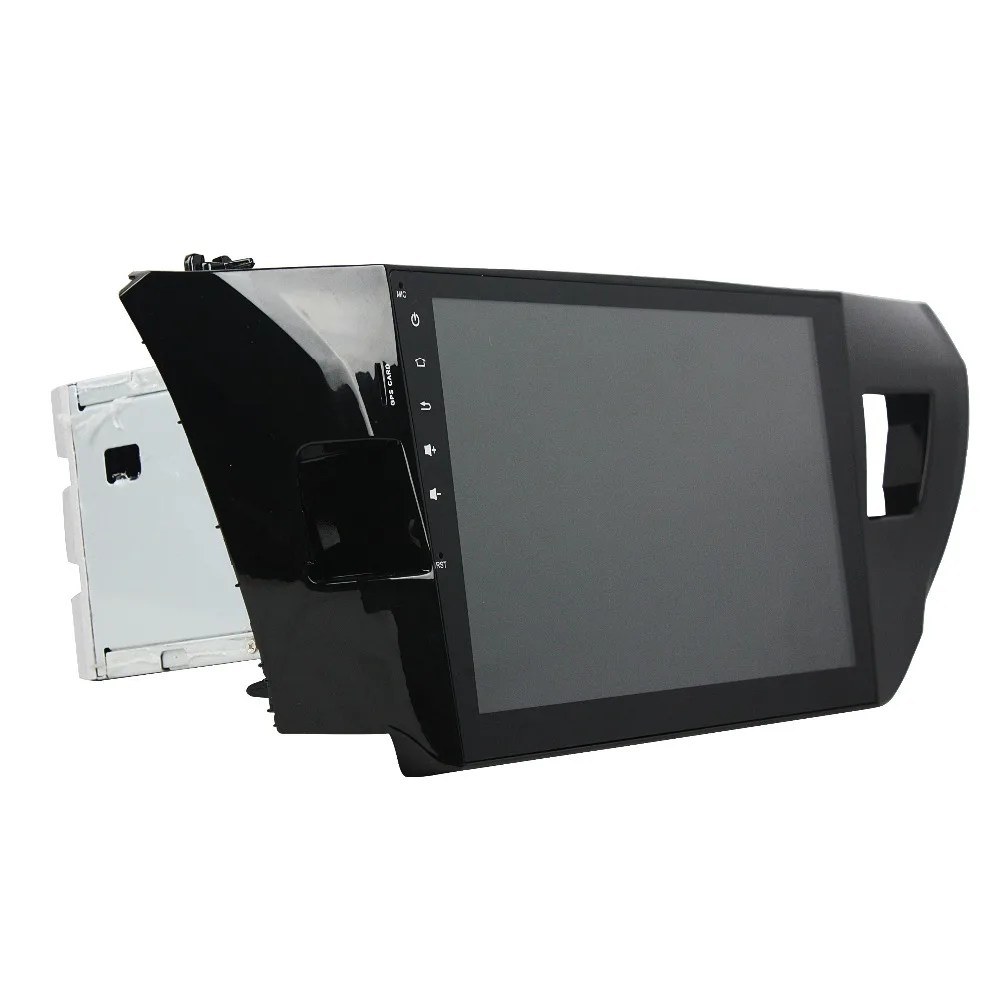 

Navirider CAR DVD Android 8.0.0 8-core touch screen car stereo for TOYOTA COROLLA 2014 2015 135mm height radio Auto Electronics