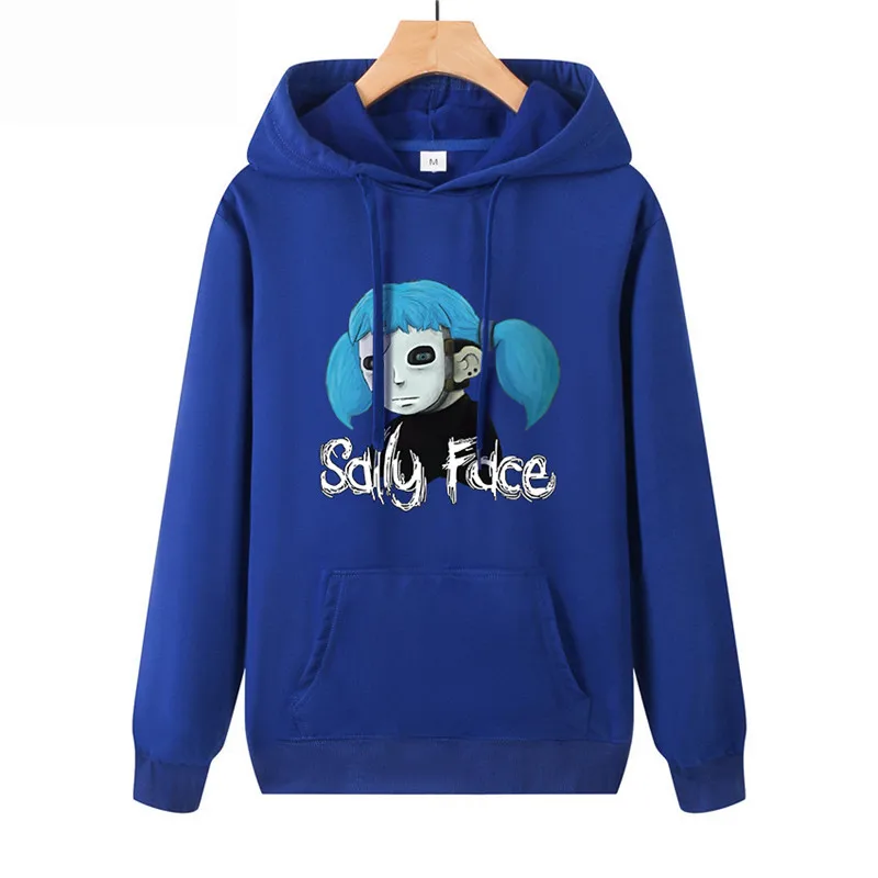  2019 Hot Sale Men New Fashion Sally Face Cosplay Men's Thin section Hoodies Sweatshirt Men Casual H