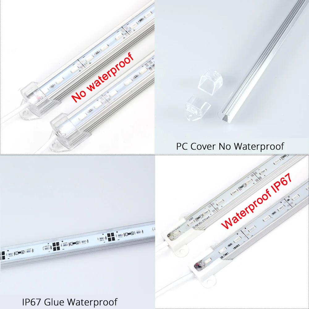 US $10.39 2PCSLot LED Grow Light Full Spectrum 12V IP67 Waterproof 5630 LED Bar Light For Aquarium Gardent Greenhouse Plant Growing Lamps
