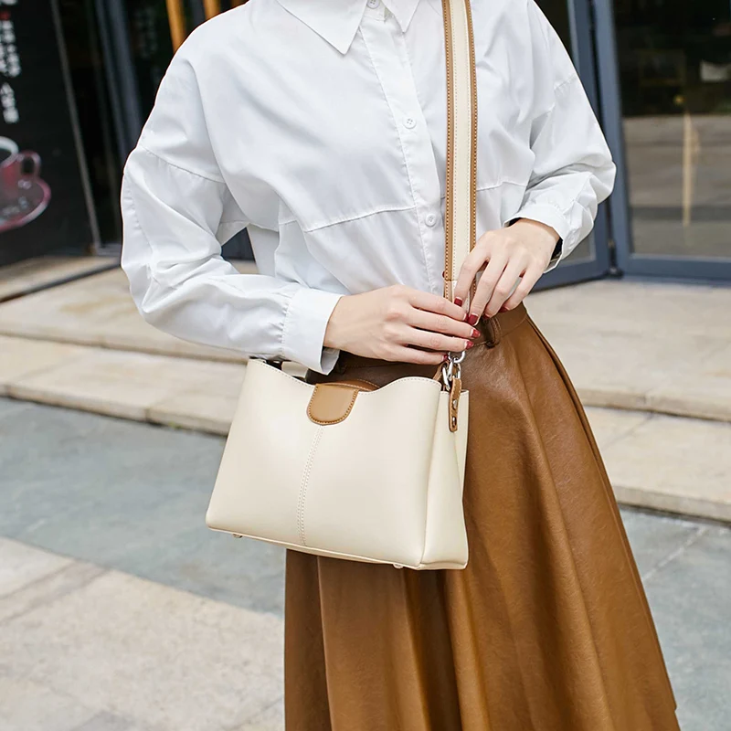 Goede Shell Tas Vrouwen Lederen Handtassen Mode Vrouwen Messenger Bags Schoudertassen Dames Designer designer handtassen voor hoge kwaliteit
