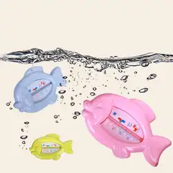 Милый медведь ванна для младенцев термометр мультфильм Рыба Форма для купания температура младенцев малыша душ игрушечные лошадки