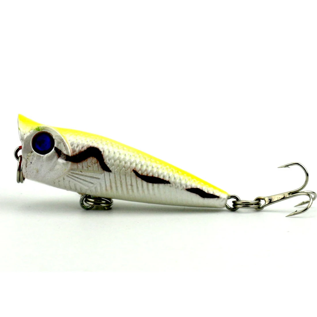  High Quality 1Pcs 5cm 4.9g Popper Fishing Lure Crankbait Wobbler Isca Hard Bait Artificial Swim bai