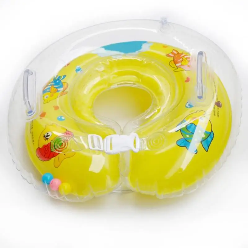 Классическая Детская игрушка для воды, детский нашейный плавательный круг, детское банное кольцо для шеи, надувное кольцо для шеи, анти-задний спасательный круг
