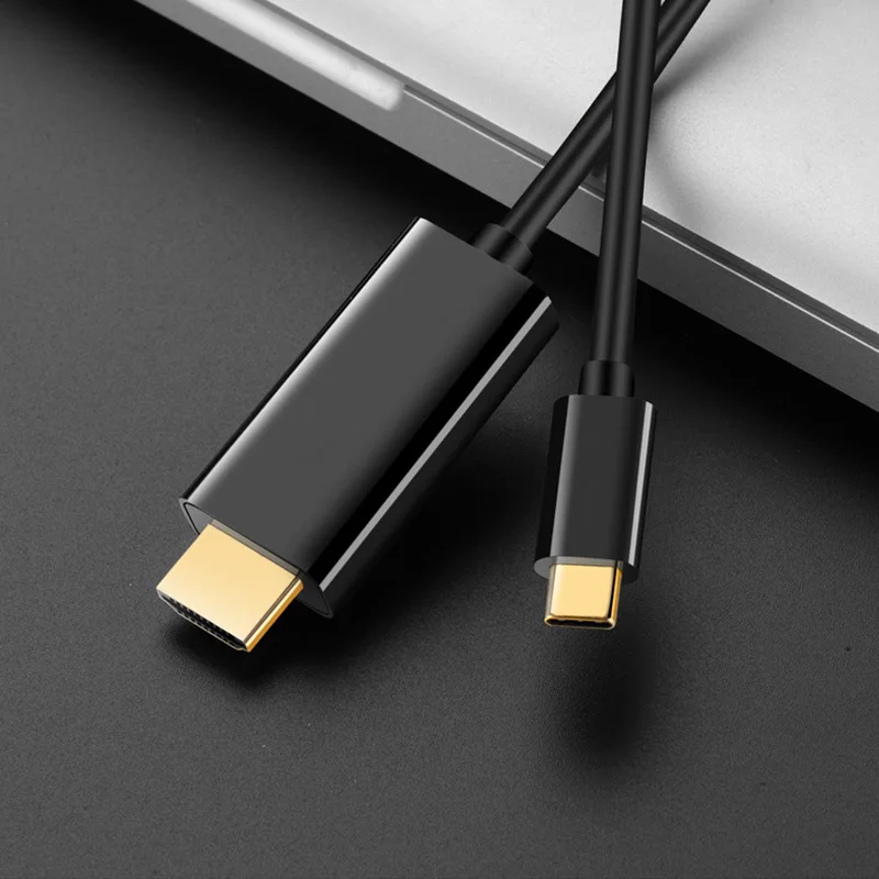 Кабель USB C 3 1 Type к HDMI 4K 60 Гц 8 м 6 футов адаптер HDTV для Macbook Sumsung S8 Huawei MateBook Thunderbolt