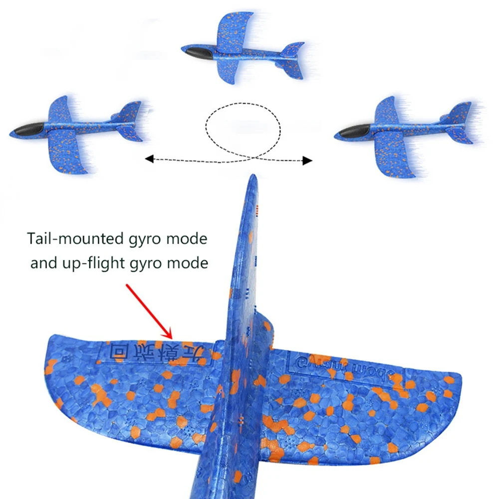 3 шт. DIY ручной бросок Летающий планер игрушки-самолеты для детей EPP пена модель аэроплана вечерние наполнители Летающий планер самолет игрушки игры