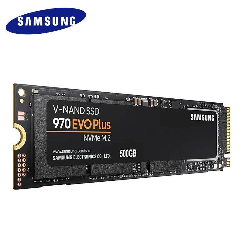 SAMSUNG SSD M.2 1 ТБ 250GB 500GB 970 EVO Plus NVMe Внутренний твердотельный диск Жесткий диск M2 2280 TLC PCIe Gen 3,0x4, NVMe 1,3