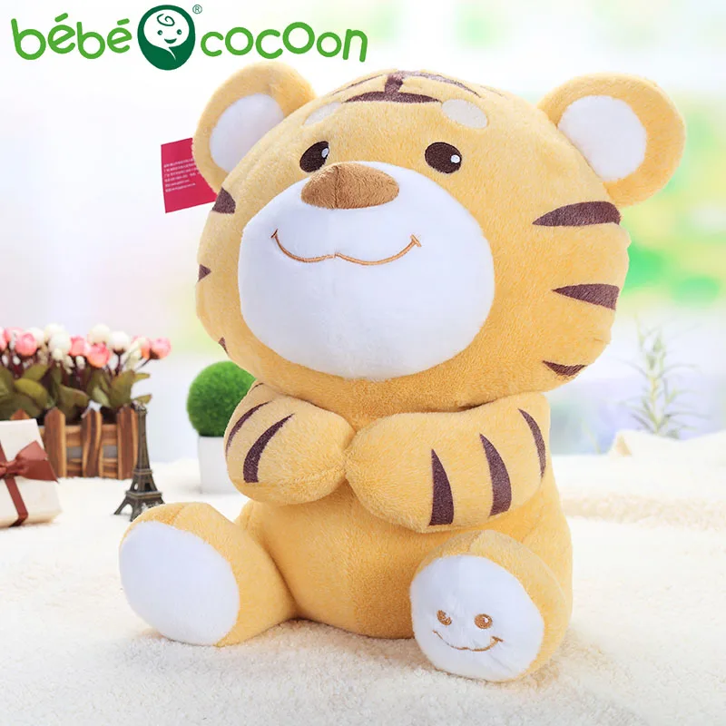 Bebecocoon 2017 Kawaii детские мягкие плюшевые игрушки Brinquedos плюшевый тигр спальный