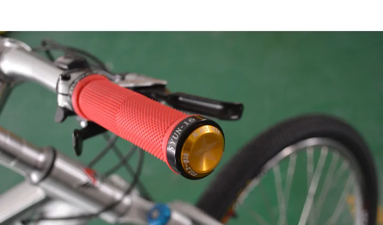 1 пара для езды на мотоцикле велосипеде руль из алюминиевого сплава заглушки для рукоятки рукоятка с цепным стопором Аксессуары для велосипеда