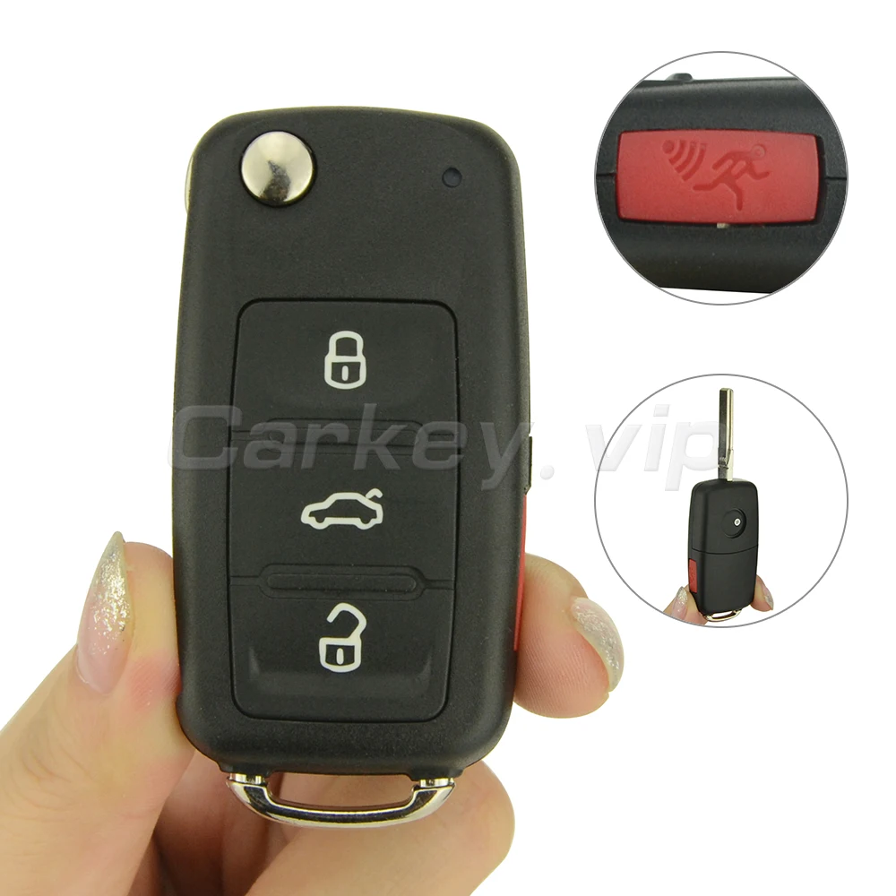 Чехол для ключей автомобиля Remotekey 5K0 837 202 AE для VW Volkswagen Beetle Golf Jetta Passat автомобильный чехол для дистанционного ключа