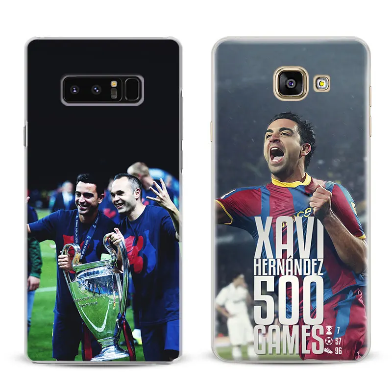 

Xavi Xavier Hernandez Cover Shell For Samsung Galaxy S4 S5 S6 S7 Edge S8 Plus Note 8 2 3 4 5 A5 A7 J5 2016 J7 2017 Phone Case