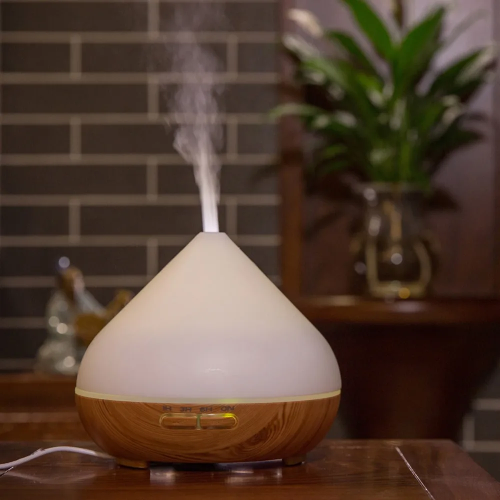 

400ml Ultrasonic Cool Mist Humidifier USB Aroma Essential Oil Diffuser Air Purifier 7 Color Change LED Night light for Office