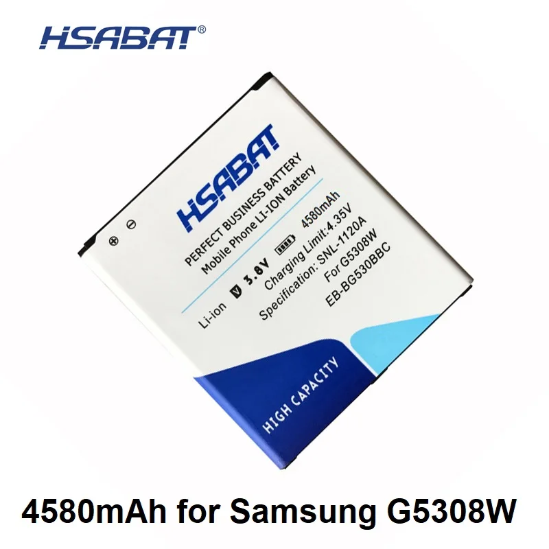 

HSABAT 4580mAh EB-BG530BBC Battery for Samsung Galaxy Grand Prime J3 2016 J5 2015 G530 G5308W G530H G530F G530FZ G531 G5306