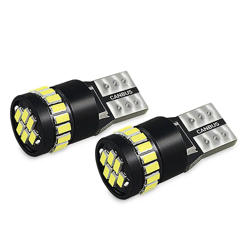 2x W5W T10 светодиодный светильник Canbus 3014 SMD 194 168 автомобильный зазор парковочные огни Автомобильная внутренняя сигнальная лампа для чтения белый красный желтый синий