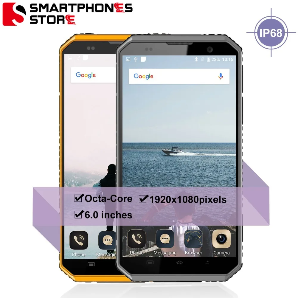 E & L W9 смартфон с 6 дюймовым дисплеем восьмиядерным процессором MTK6753 ОЗУ 2 Гб ПЗУ 16