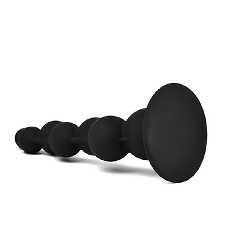 Clearance sales Anal Toys For Gay Men Silicone Anal Plug Bending Pussy Pulled Beads Butt dilator erotic Couples Adult Game