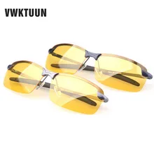 VWKTUUN Polarized Sunglasses Men Night Vision Goggles Men’s Fishing Driving Glasses Male Oculos Anti-Glare Sun glasses For Men