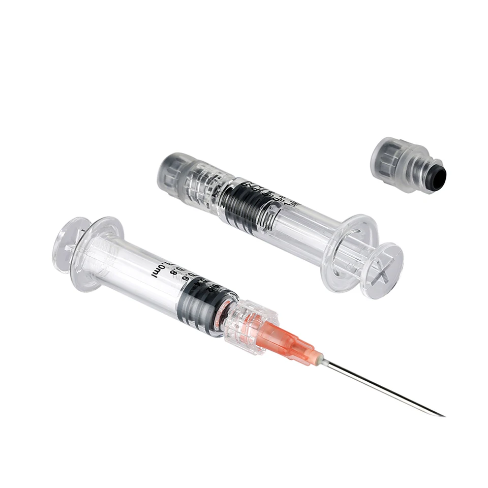 Newest glass syrince 1.0ML 2.0ML For CBD Oil Glass Cartridge Luer lock CBD Accessories With Clean and Safe Package VAPE bottles (6)
