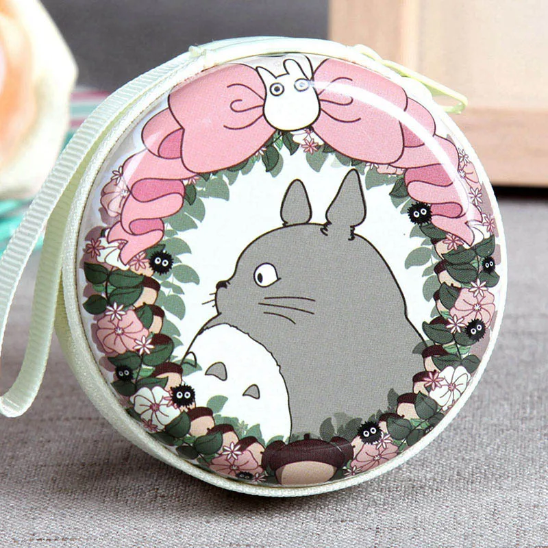 Милая женская мини-сумка Kawaii Totoro, мультяшная монета Totoro, кошелек для девочек, сумка для наушников, свадебный подарок, рождественский подарок - Цвет: 2