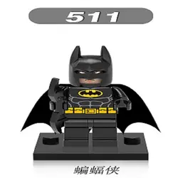 20 шт. Супер Герои войны Темный рыцарь Бэтмен кукла платье Летучая мышь человек строительные блоки игрушки для детей подарок XH 511