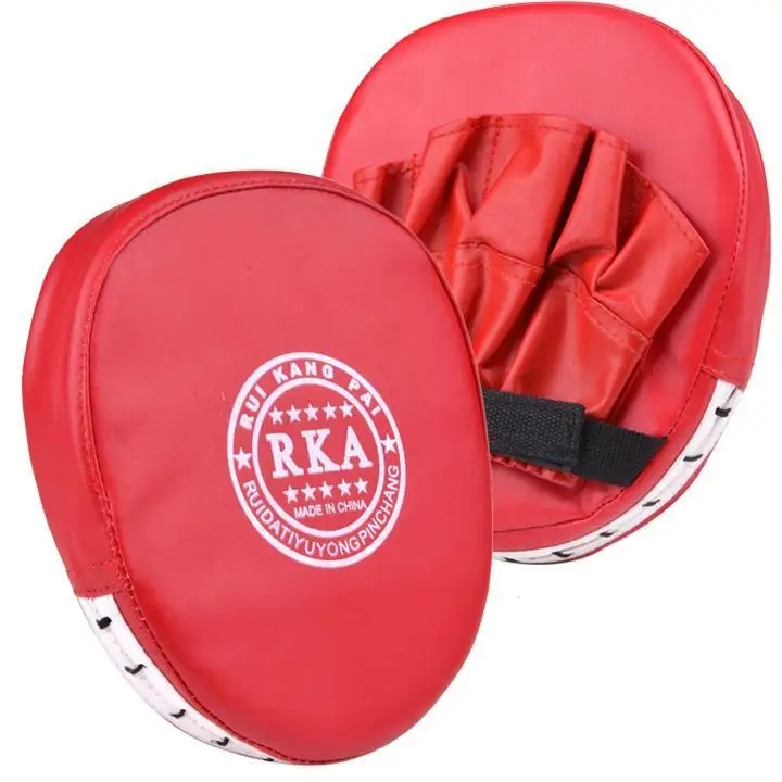 

New Boxing Focus Punching Pad Hand Target Training Fight Faux Leather Gloves