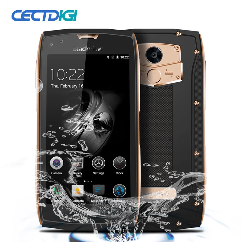 Blackview bv7000 Pro 4 г IP68 Водонепроницаемый смартфон 5.0 дюймов mtk6750t Octa core Android 6.0 мобильный