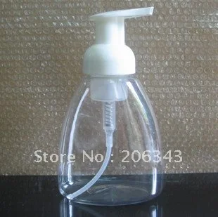 

300ML foaming PET bottle/dispenser with foaming pump empty bottle