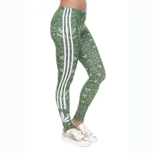 Женские повседневные спортивные Леггинсы армейского зеленого цвета, брюки с принтом, женские быстросохнущие штаны для фитнеса, Теплые эластичные леггинсы для тренировок