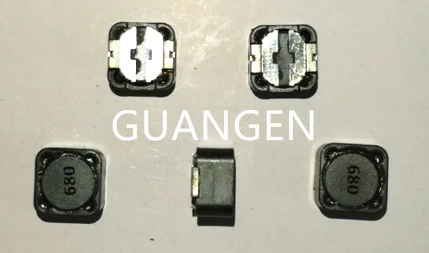 

100PCS Shielding inductive CDRH127 CD127 68UH 680 2.1A 12*12*7MM SMD Power inductor Winding inductance High quality