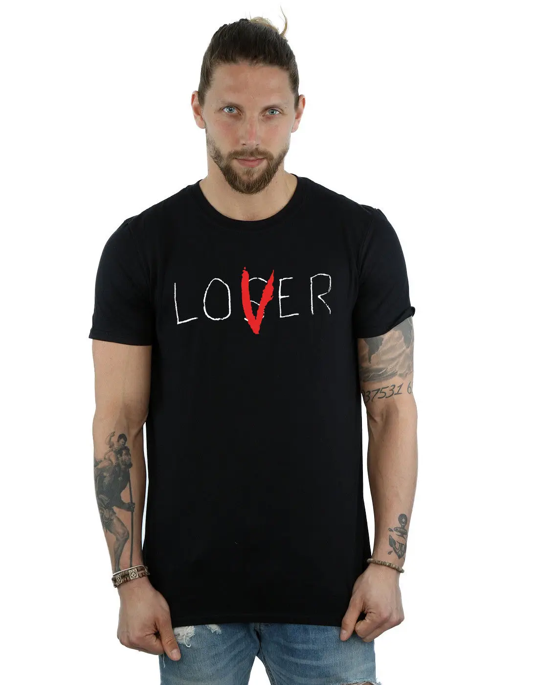Это Мужская Loser Lover футболка новая 2018 Мода Горячие странные вещи дизайн новый