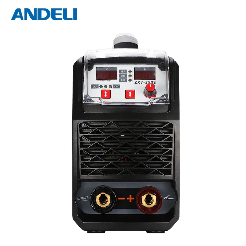 

ANDELI Smart Portable Single Phase ARC-250SS Spot Welding Arc Welding Machine Wide Voltage Low Voltage Inverter Welding Machine