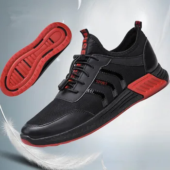 

Sports Trend Mesh Breathable Men'S Casual Sports Shoes Korean Version Anti-Skid And Hard-Wearing Outdoor Men Running Shoes Male