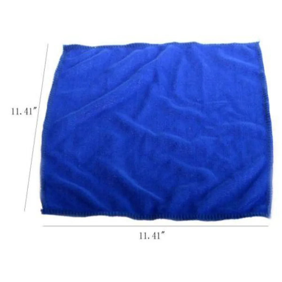 5 шт. 30 см x 30 см микрофибра для чистки автомобиля детализация мягкие ткани полотенце для мытья пыли синий
