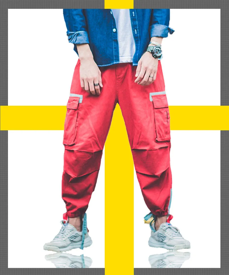 Street Style Pants Korean Fashion Clothing For Men  (11)