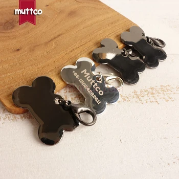

50pcs/lot laster engrave dog bone print dog id tag blank engrave pet name 2 kinds dog ID tag smooth surface Dog ID tag
