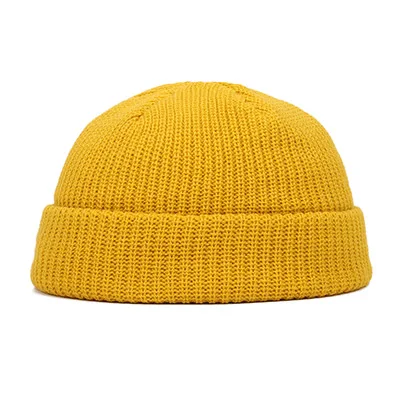 Новинка года; милый детский вязаный теплый шарф; зимний теплый уплотненный комбинезон для мальчиков и девочек; стрейчевый дизайн; высококачественный мягкий хлопковый шарф - Цвет: Yellow hat