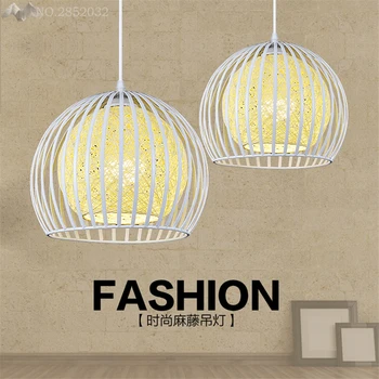 

Simplicity Pendant Light Home Lighting Iron Decorative Lamp Bedroom Living Room Dining Bar Coffee Shop Circular Pendant Lamps