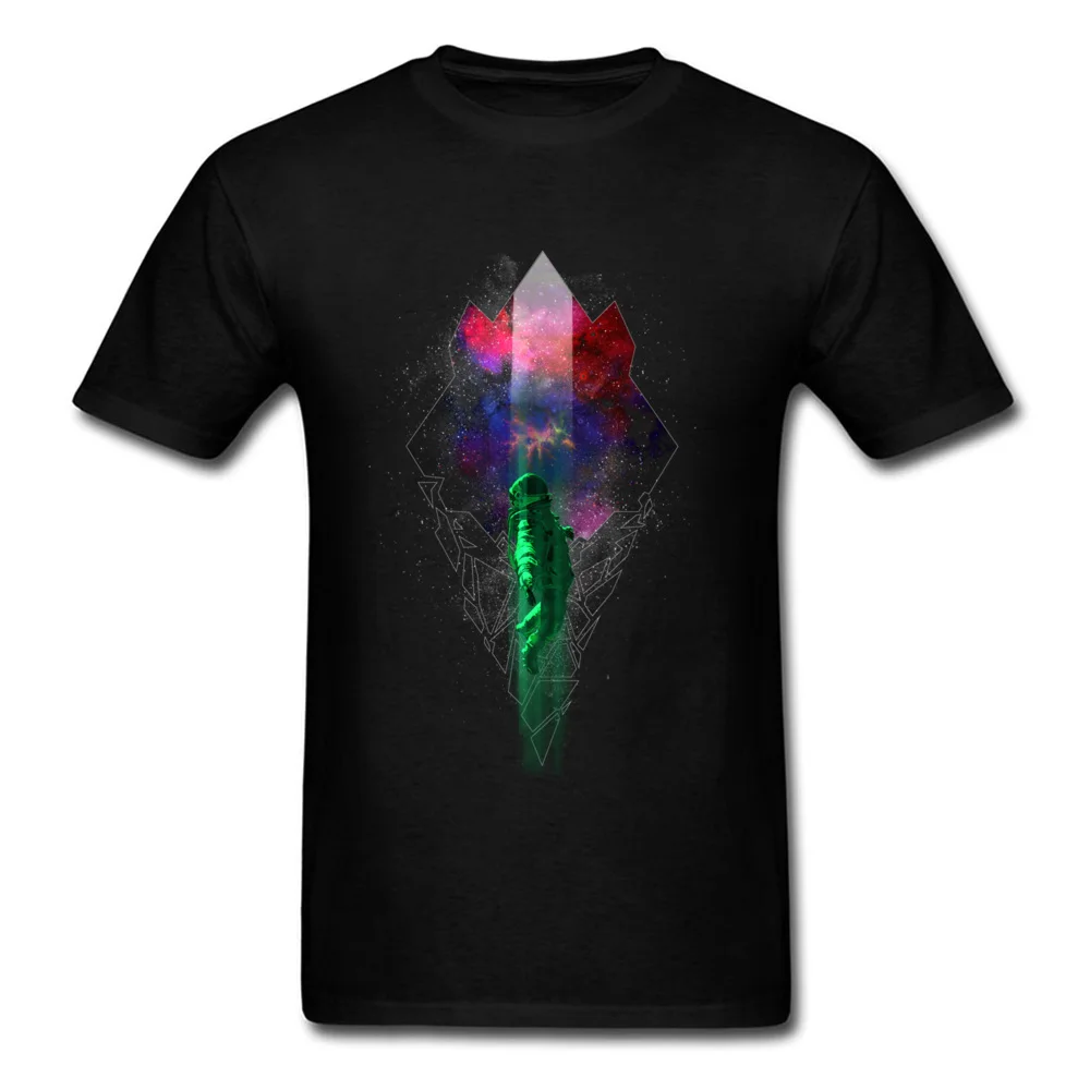 The Lost Cosmic Scout Mother Day Pure Cotton Crewneck T Shirt Short Sleeve Casual Sweatshirts Brand New Family Tshirts The Lost Cosmic Scout black