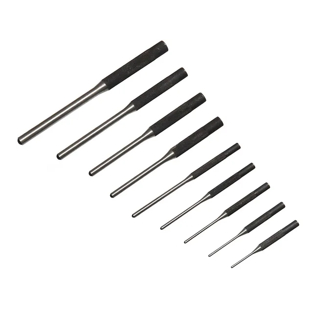 9Pcs Roll Pin Punch Set Tools Kit Great for Pistol Building & Removing Pins  –M25