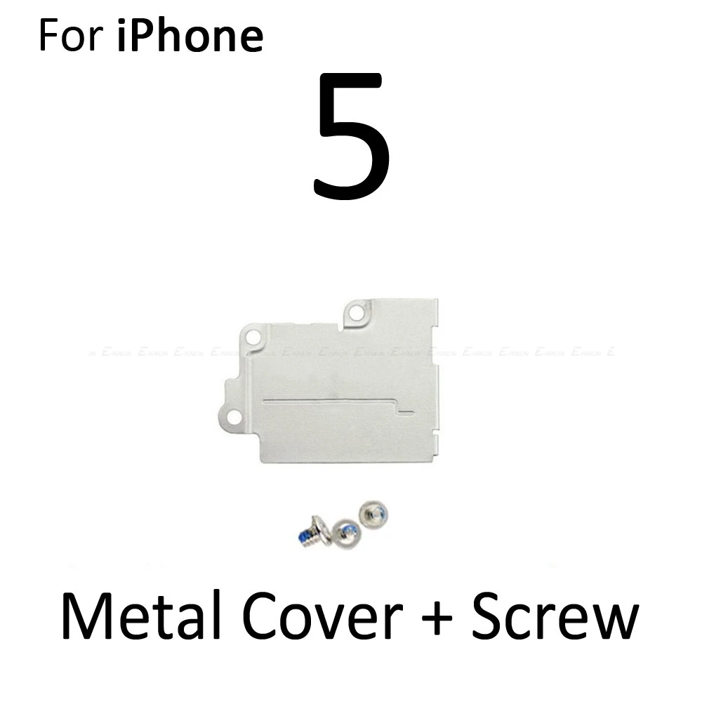 5 комплектов для iPhone 5, 5S, SE, 5C, ЖК-дисплей, сенсорный экран, батарея, металлическая пластина, кронштейн, замок, крепление, подставка, держатель с полным набором винтов