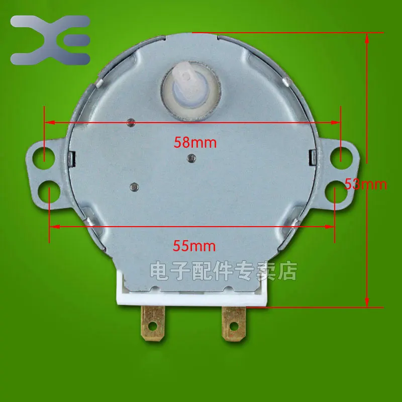 5 шт. синхронный двигатель Запчасти для микроволновых печей 49TYJ-F 220V двигатель микроволновой печи