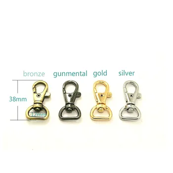

100pcs -12mm(0.47") inside trigger snap hooks