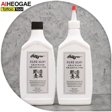 Чернила для татуировки 360 мл пигмент для татуировки контурный и серый затенение черные чернила для татуировки чернила INK201/INK202