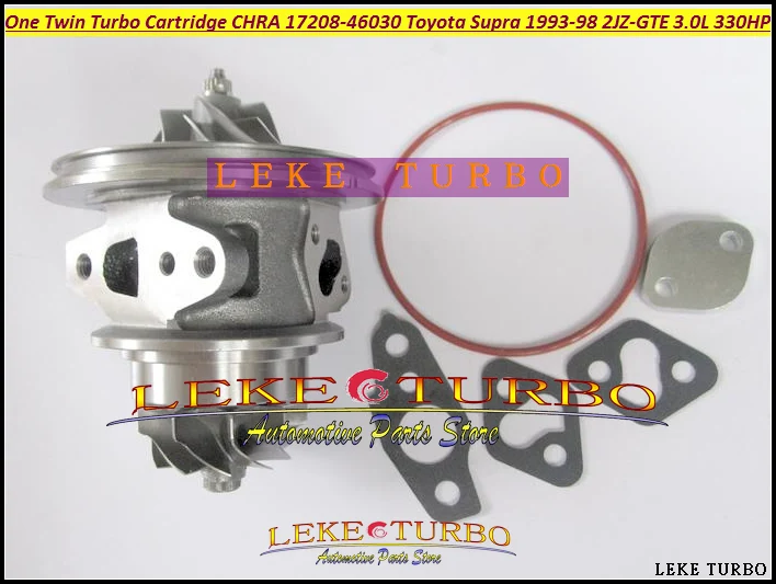 -Twin Turbo Cartridge CHRA CT20 17208-46030 17208 46030 Turbocharger For TOYOTA Supra